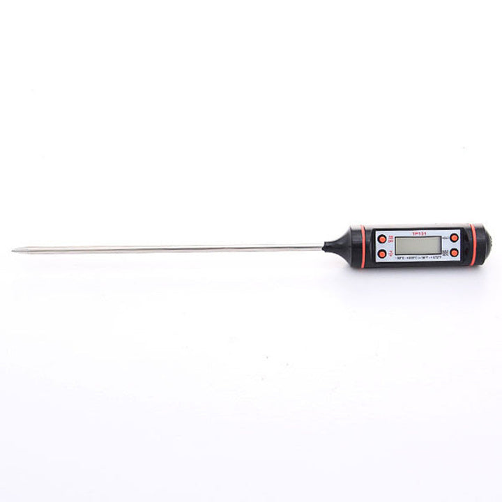 Vielseitiges digitales Küchenthermometer, ideal für Kochen, Backen & Braten. Misst exakte Kerntemperatur.