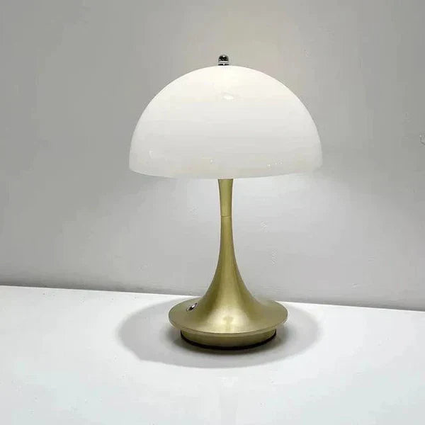 BloomGlow Blütenknospen-Lampe, dimmbar, kabellos, Tischlampe für stimmungsvolles Schlafzimmerlicht.