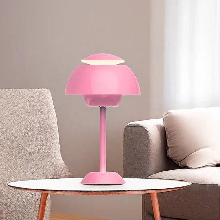 Dekorative LED Tischlampe im modernen Design, kabellos & dimmbar mit Touchfunktion für stilvolle Akzente.