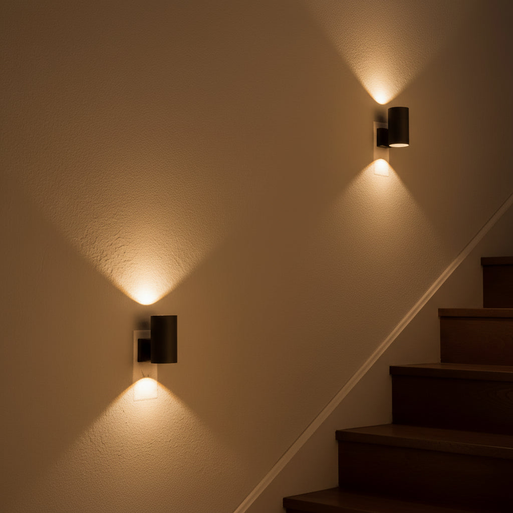 Dimmbare LED-Nachtlampe mit Tag-Nacht-Sensor für automatische Helligkeit im Schlafzimmer & Flur.