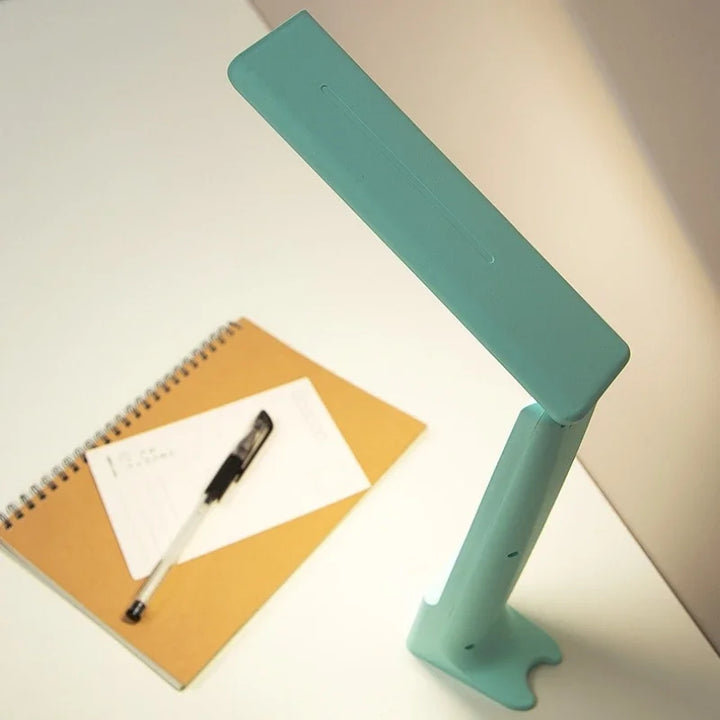 Stilvolle LED Tischlampe, dimmbar, mit Akku, Touch-Bedienung & 3 Farbmodi für flexibles Licht.