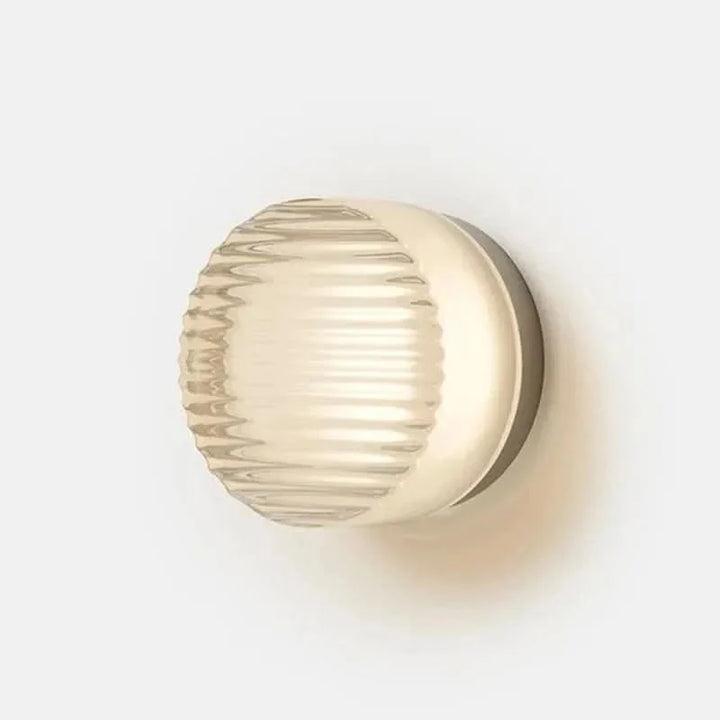 Stilvolle Wandleuchte LED, dimmbar, warmweißes Licht für ein zeitgemäßes und gemütliches Interieur.