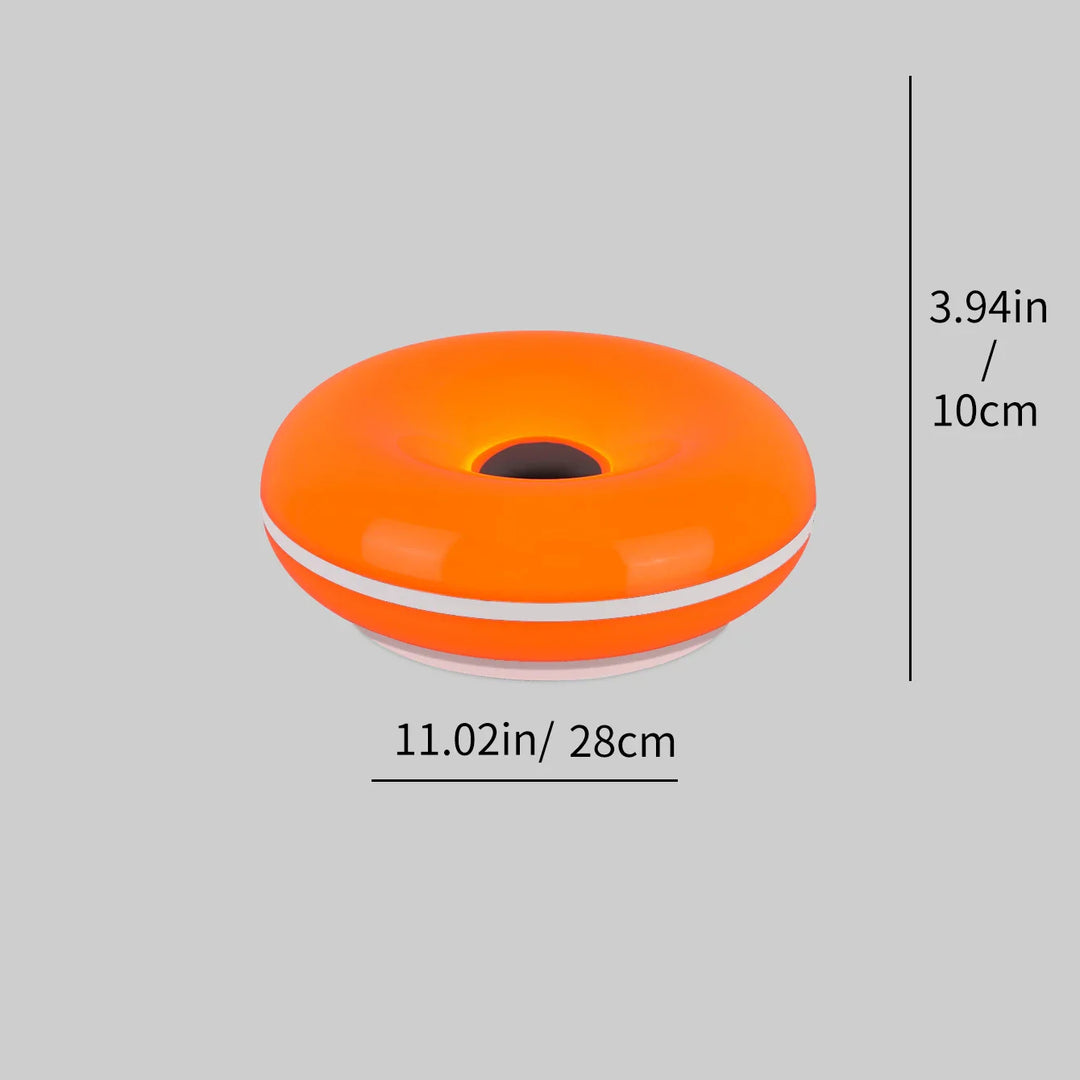 Praktische Fernbedienung für RGB LED-Tischlampe, dimmbar, mit Touch-Funktion und USB-Anschluss.