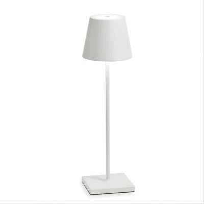 Vielseitige dimmbare LED Tischlampe für Zuhause & Garten. Tragbare Akku-Beleuchtung für jede Stimmung.