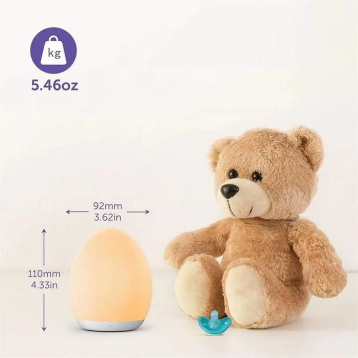 Modernes LED-Nachtlicht mit Touch-Steuerung für Kinderzimmer, dimmbar, RGB & Warmweiß-Modus, tragbar.