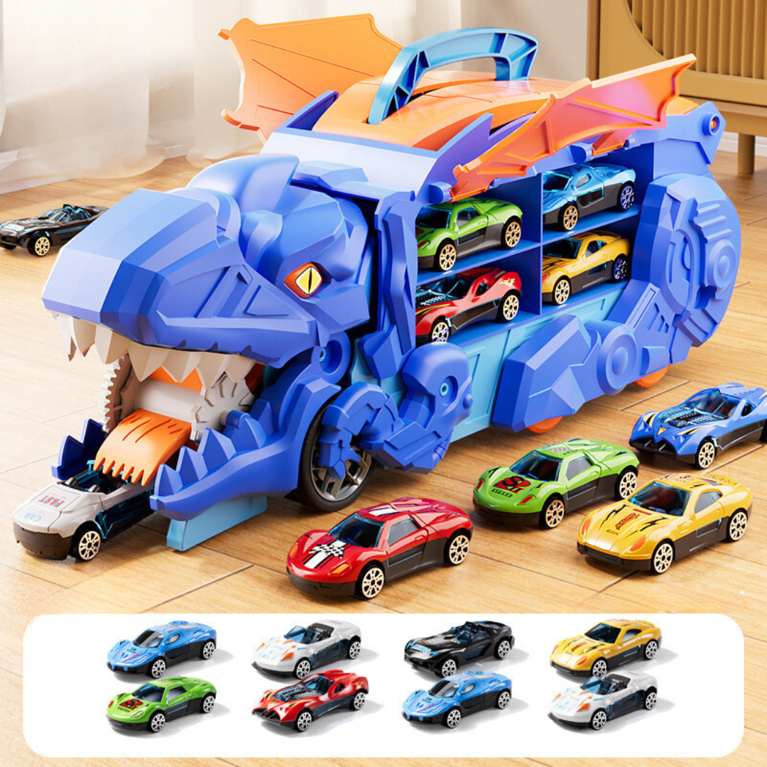 Spannendes Dinosaurier Auto Spielzeug, Verwandlungstruck für stundenlangen Spielspaß der Kinder