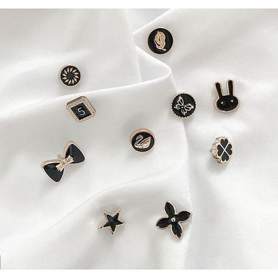 Vielseitige Stoff Clips für verschiedene Kleidungsstücke. Diskrete Knöpfe ohne Nähen befestigen sicher Stoffe.