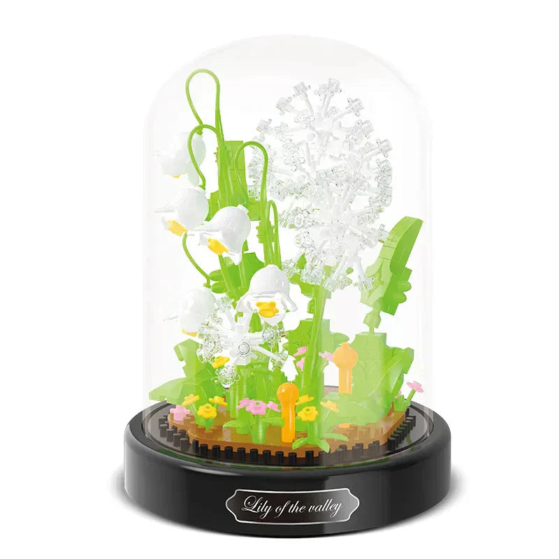 DIY Blumen Puzzle Set mit detaillierter Anleitung, ideal für Kinder & Erwachsene.