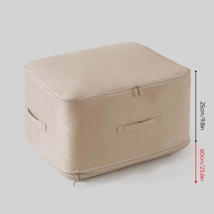 Kompakter dodorado Nylon-Organizer für Textilien, ideal für kleine Wohnungen.