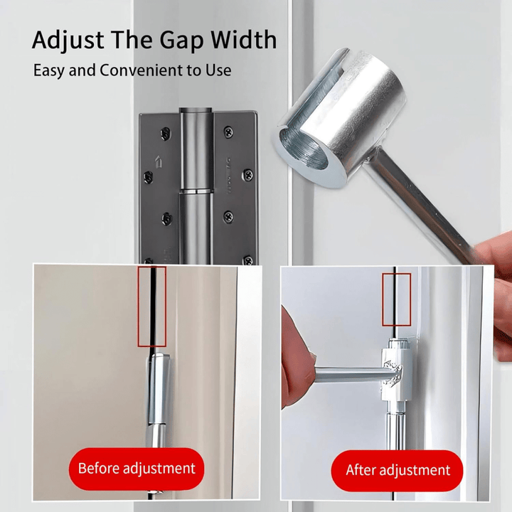 DoorFixer Türreparatur-Werkzeug für einfache Justierung und Reparatur klemmender Türen, ideal für Heimwerker.