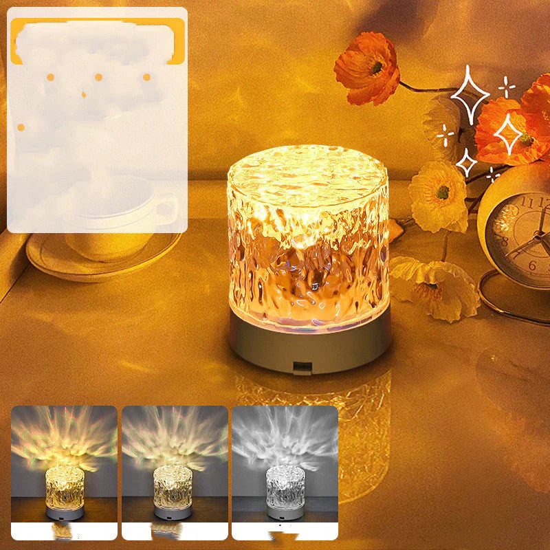 AuraGlow USB-Stimmungsleuchte mit Fernbedienung, schafft individuelle Lichteffekte für jede Stimmung.