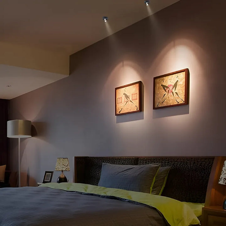LumaSpot dimmbares LED-Akzentlicht, drahtlos, erzeugt stimmungsvolle Atmosphäre und ist batteriebetrieben.