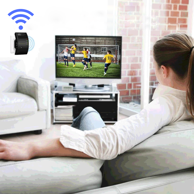 NetBlaze Wireless-Repeater: Stabile Verbindung überall. Boostet Ihr WLAN für verzögerungsfreies Gaming & Arbeiten.