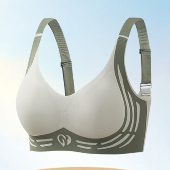 Formgebender Push-up BH für Damen, bügellos. Drahtloses 3er-Set bietet Hebung, Komfort & gute Haltung.