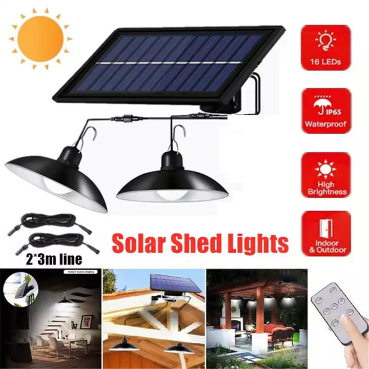 Umweltfreundliche Solar-LED-Gartenlampe TwinRay. Automatisch aufladbar, hell & langlebig. Keine Stromkosten.
