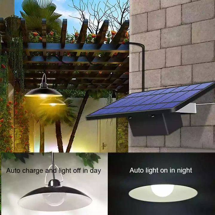 Kabelloses TwinRay Solar-LED-Doppellampenset. Ideal für gezielte Lichtakzente innen & außen. Mit Fernbedienung.