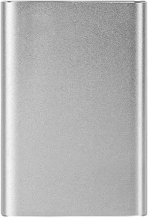 Dravero 1TB USB 3.0 Festplatte mit Metallgehäuse, ideal für Reisen und mobile Datensicherung.