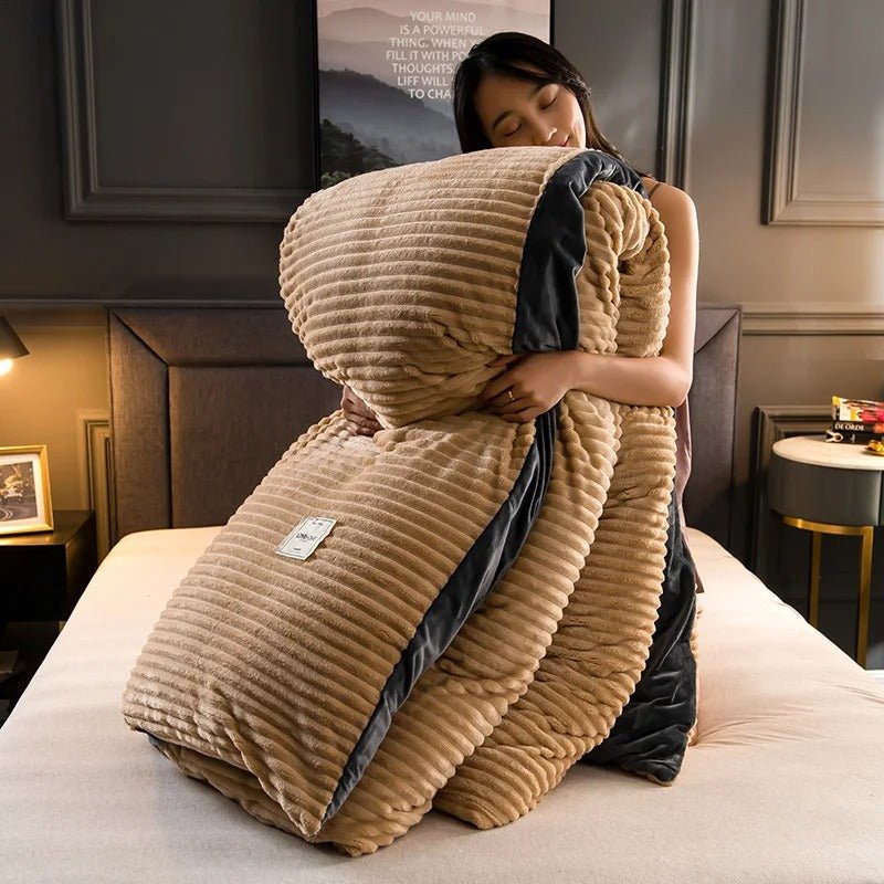 Stylische DreamFleece Wohndecke: Eine gemütliche Ergänzung für jede Einrichtung.