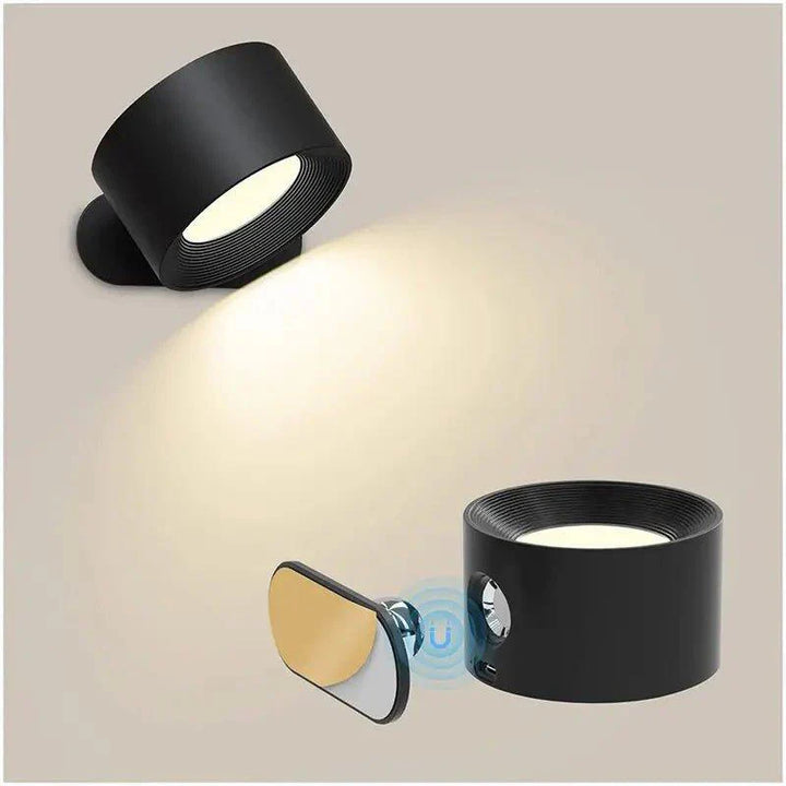 Minimalistische dimmbare LED Wandleuchte ML260526, schwenkbar für Leselicht im Schlafzimmer oder Akzentbeleuchtung.