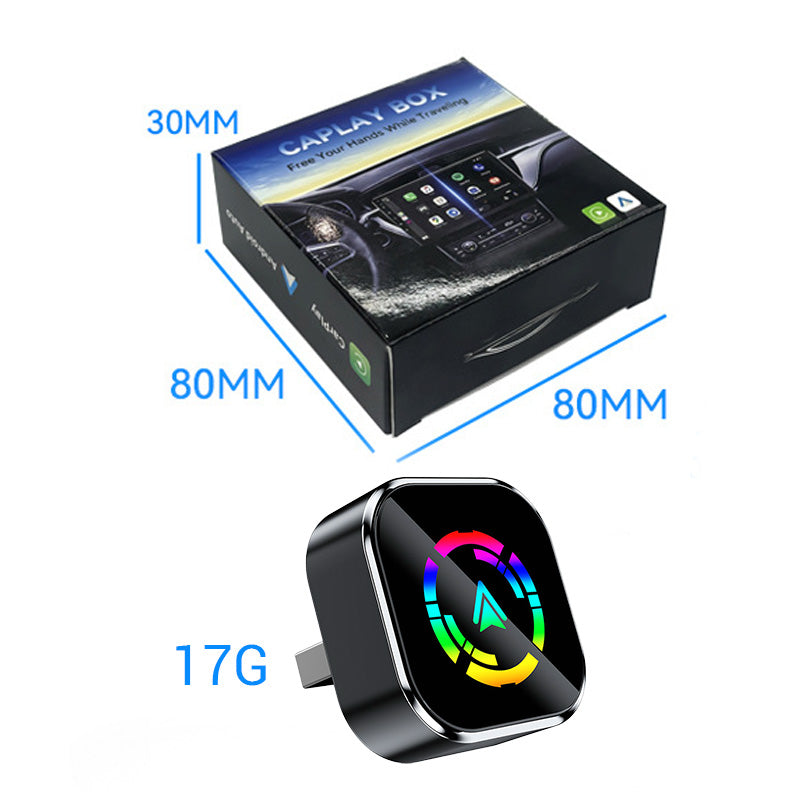 DriveLink Pro Wireless Adapter für Apple CarPlay & Android Auto. Einfache Integration aller Smartphones.