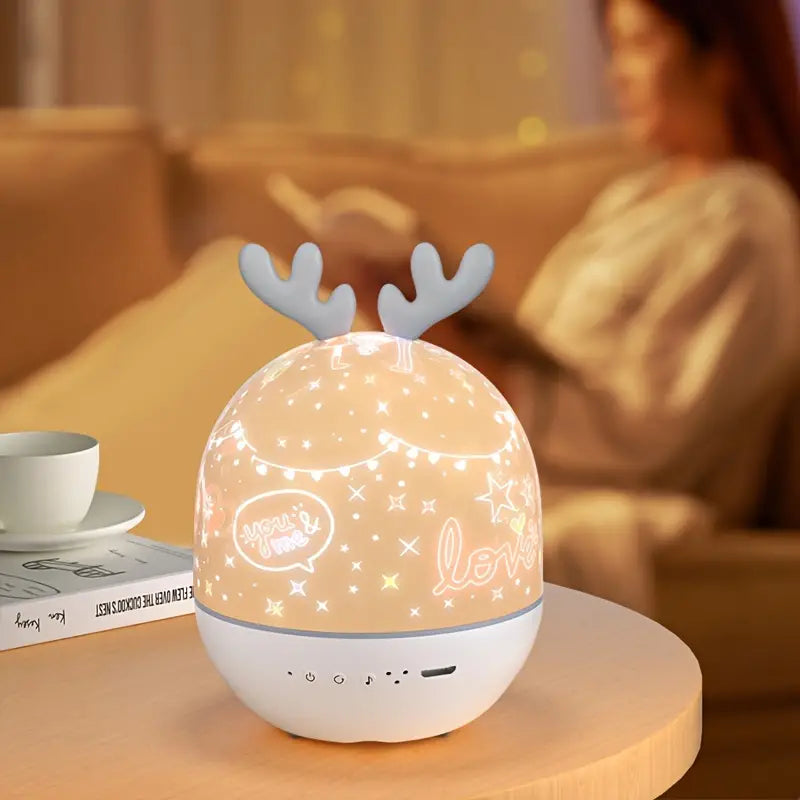 Droomlicht Sternenprojektor als ideales Geschenk: Schafft eine magische Atmosphäre im Kinderzimmer.