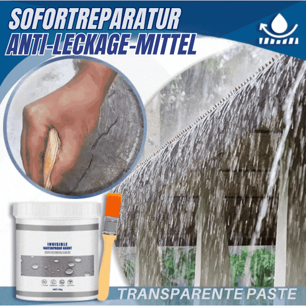 DryShield Dichtmittel: transparenter, schnelltrocknender Leck- & Wasserschutz für Hausreparaturen.