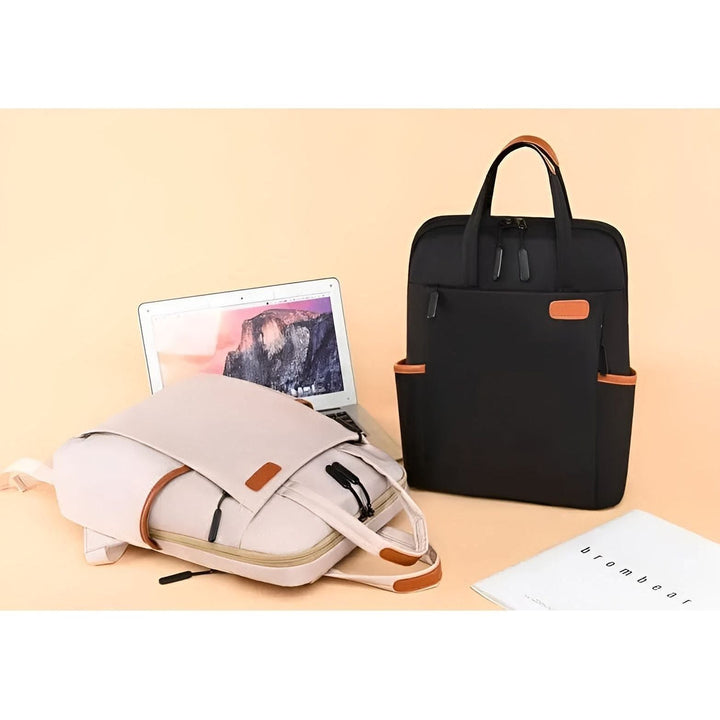 Multifunktionaler Damen Alltagsrucksack mit Diebstahlschutz & wasserabweisendem Design, bequem & sicher.