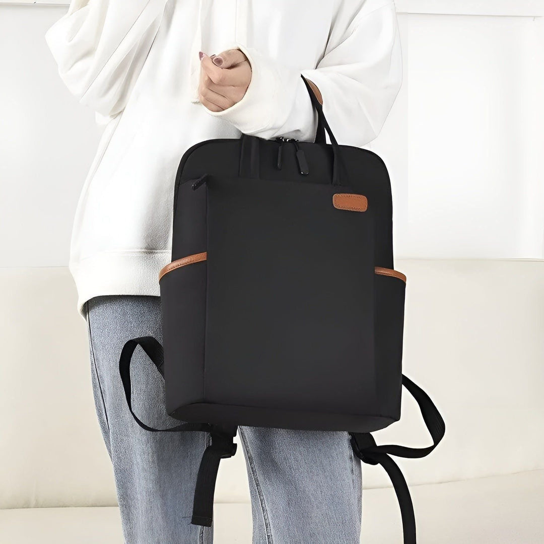 Damen City Rucksack mit effektivem Diebstahlschutz, wasserabweisend & praktisch für sichere Einkäufe.