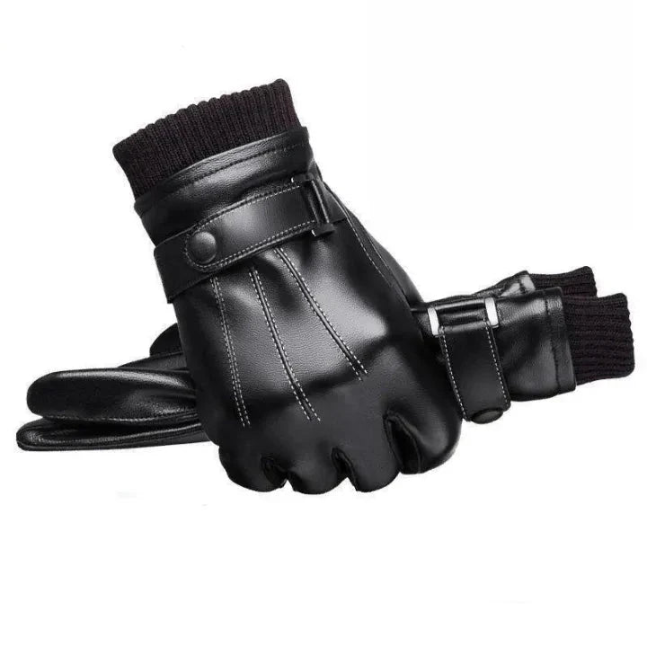 Geschenkidee: Warme, luxuriöse Herren Lederhandschuhe, ein praktisches und elegantes Winteraccessoire.