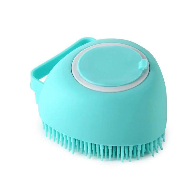 Effektive Reinigungsbürste: Haustier-Duschbürste entfernt Schmutz & lose Haare, sorgt für hygienische Fellpflege beim Baden.