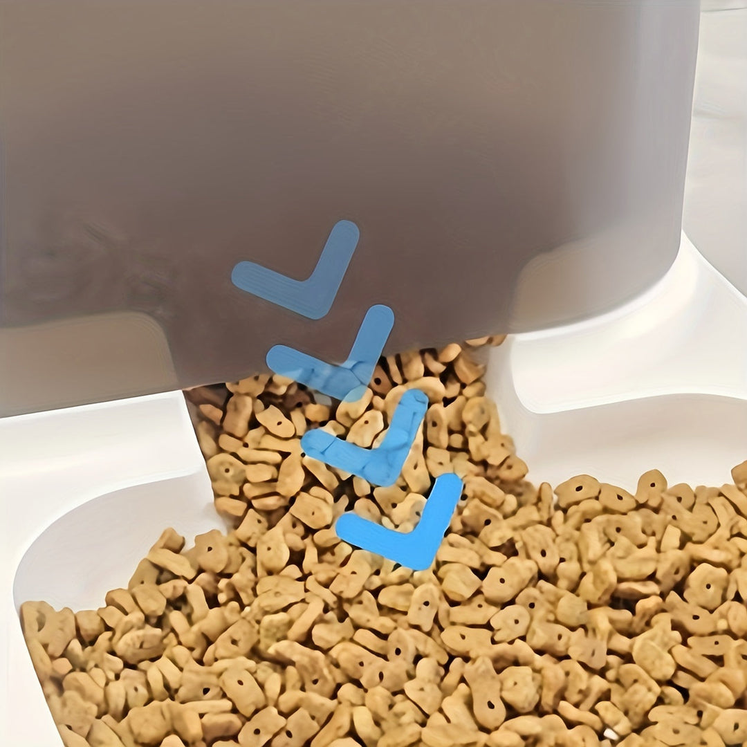 Aufsicht: EasyFeed Duo Futter- und Wasserspender für Katzen mit zwei separaten Behältern.