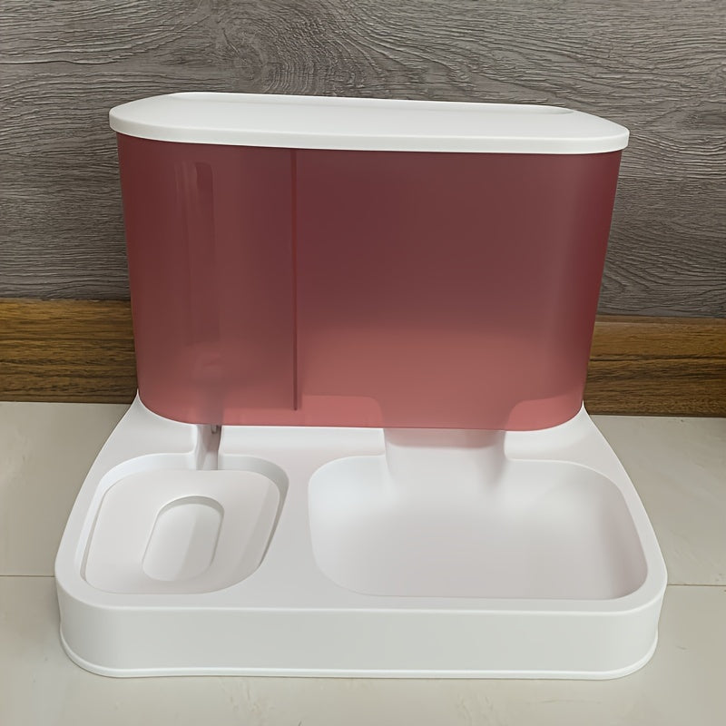 Duo-Futterautomat & Wasserspender für Katzen. EasyFeed Duo, unverzichtbarer Haustierbedarf für Kleintiere.