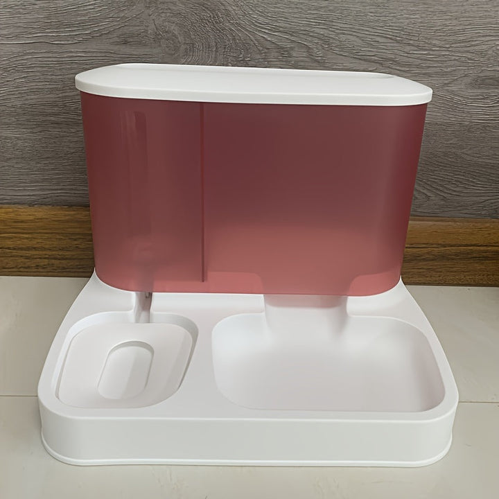 Duo-Futterautomat & Wasserspender für Katzen. EasyFeed Duo, unverzichtbarer Haustierbedarf für Kleintiere.