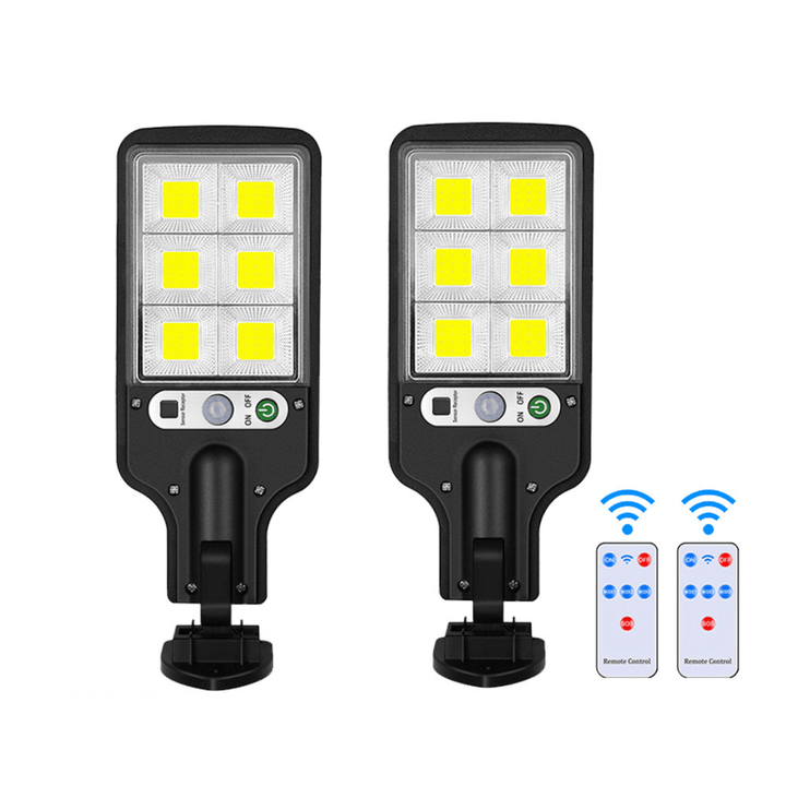 Einfache Montage: Drahtloser ECOBEAM 600 Solar-LED-Strahler. Schnelle Installation ohne Kabel.