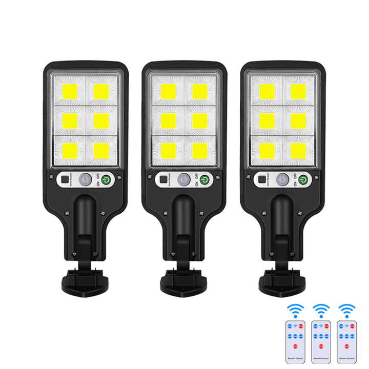 Verstellbarer Reflektor des ECOBEAM 600. Flexibler Solar-LED-Strahler für optimale Ausrichtung.