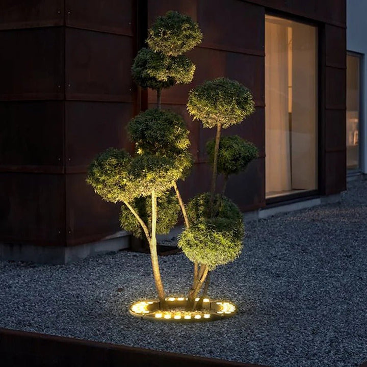 Flexibler EcoBright LED-Spotlight: Verstellbarer Gartenstrahler für zielgerichtete Außenbeleuchtung, wetterfest.