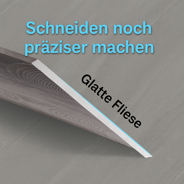 Universal 45°-Schnittführung aus Edelstahl für Winkelschleifer; ideal für Heimwerken und Baustelle.