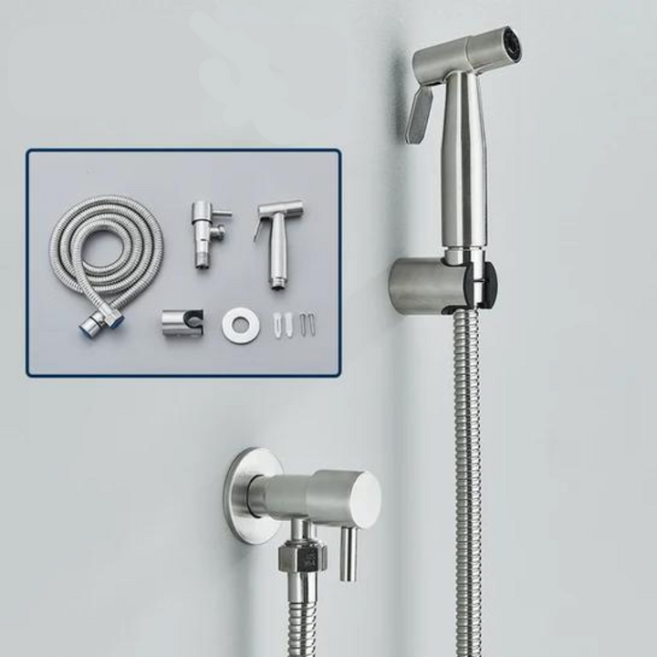 Bidet-Handbrause PureFlow: Erleben Sie frische Hygiene & Komfort bei jeder Bad-Reinigung. Ideal für Ihr Badezimmer.