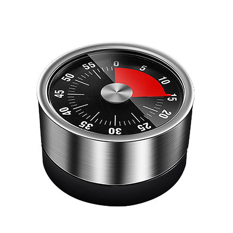 Edelstahl Küchenuhr mit Magnet, präziser Timer für Kochen & Backen. Ideal für die moderne Küche.
