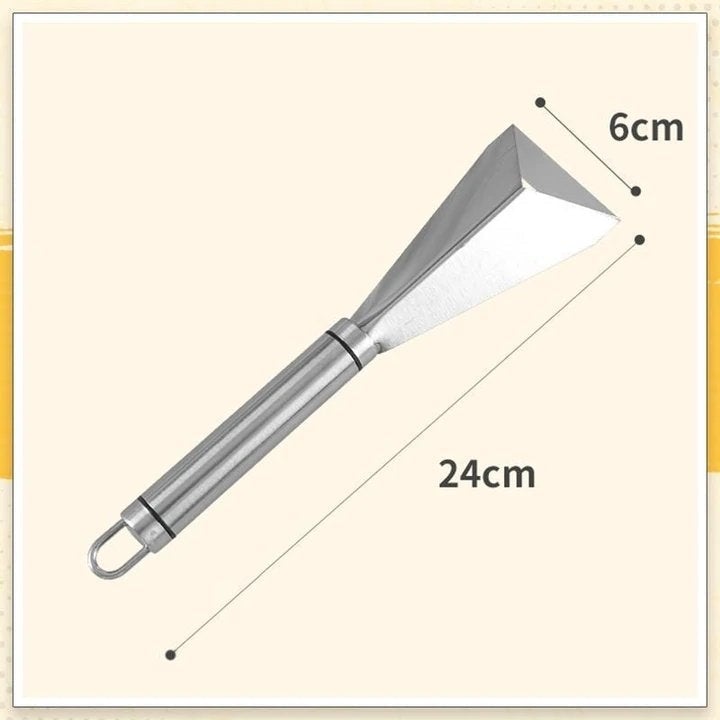 Ergonomisches Präzisions-Küchenmesser aus Edelstahl für müheloses und sicheres Obst- & Gemüseschnitzen.