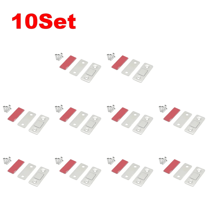 Kindersicherung & Haustierschutz: Geräuschloser SlimLock Türstopper aus Edelstahl für alle Türen.