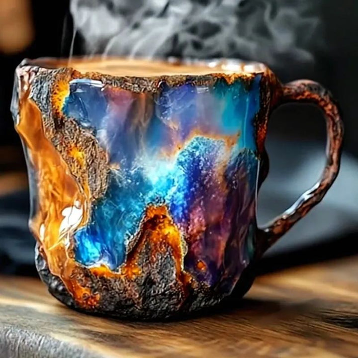 Einzigartige Teetasse aus robustem Mineralkristall. Eleganter Genuss für jeden Anlass.