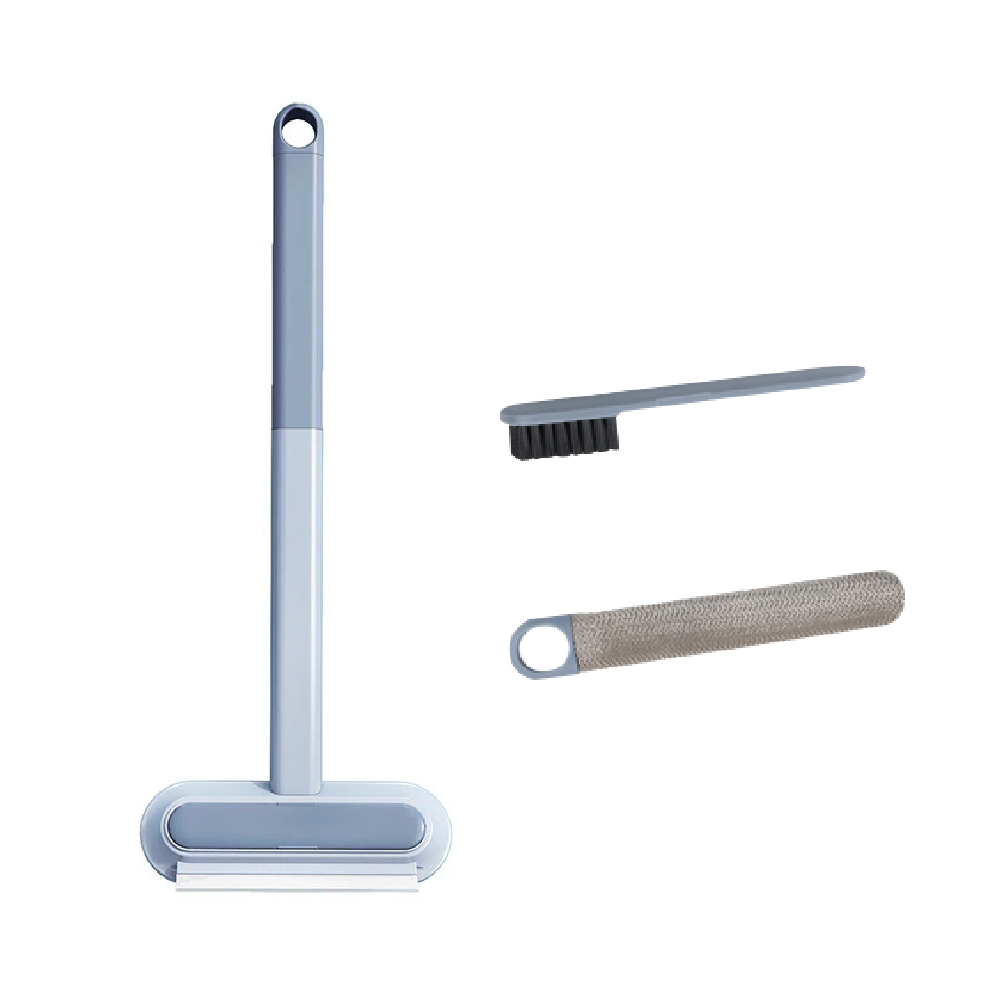 Vielseitiger 3-in-1 Haustierhaarentferner PetClean Pro: reinigt Teppiche, Polster und Hartböden effektiv.