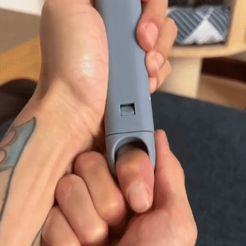 Detailansicht des 3-in-1 Haustierhaarentferners PetClean Pro; innovative Reinigungsbürstenköpfe.