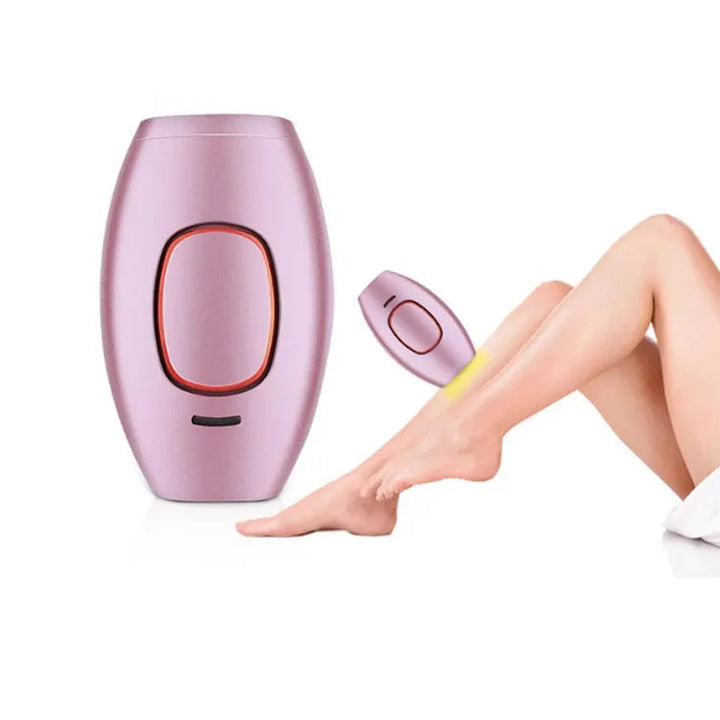 IPL Haarentferner-Set für den Heimgebrauch. Dauerhafte Laser-Haarentfernung für glatte Haut an Körper und Gesicht.