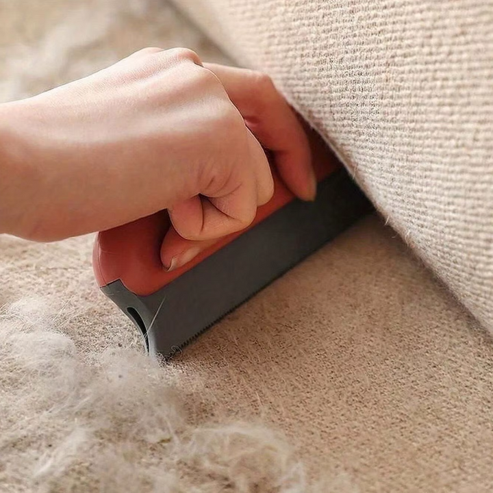 Handlicher Haarentferner für fusselfreie Kleidung. Entfernt effektiv Tierhaare von Jacken, Hosen & Textilien. Umweltfreundlich.