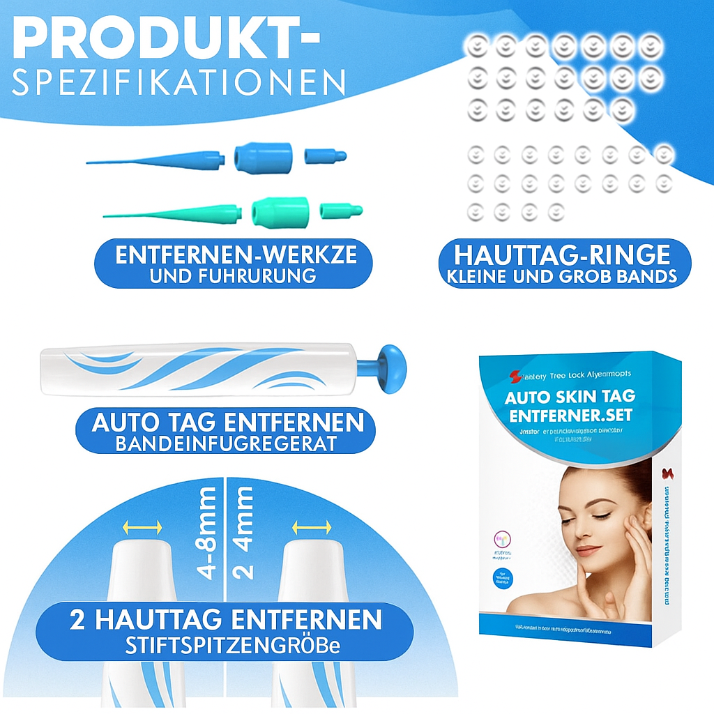 Dermatologisch entwickelter Warzenentferner. Entfernt Warzen effektiv und schmerzfrei für reine Haut.