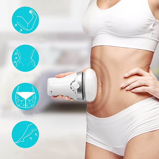 Sanftes Körper-Massagegerät gegen Cellulite. Reduziert Fett und verbessert die Hautstruktur für glatte Haut.