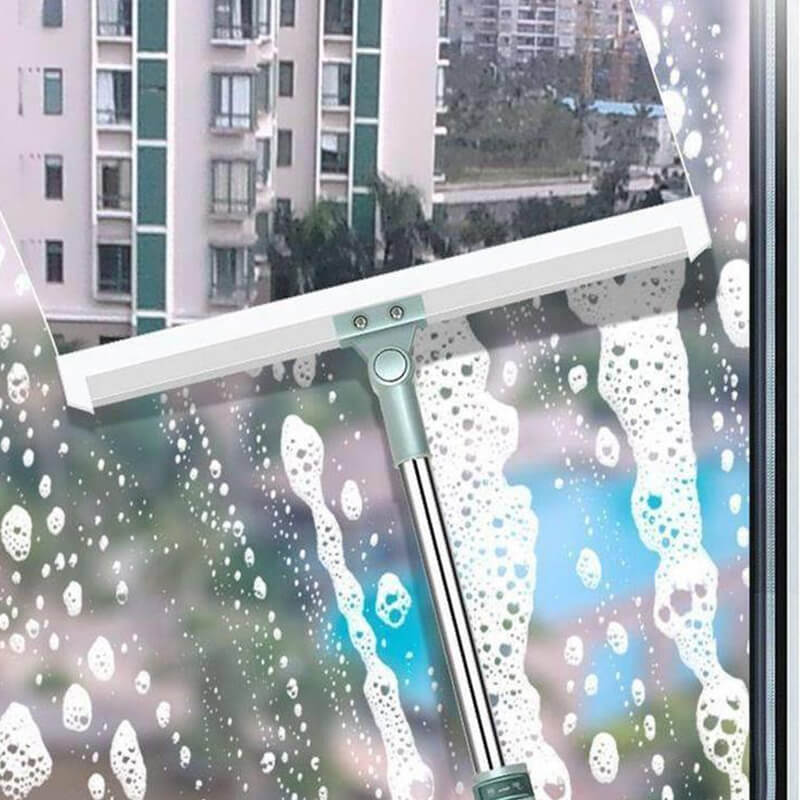 Langlebiger Silikonabzieher für glatte Böden, Fenster und Fliesen. Ideal für streifenfreie Ergebnisse.