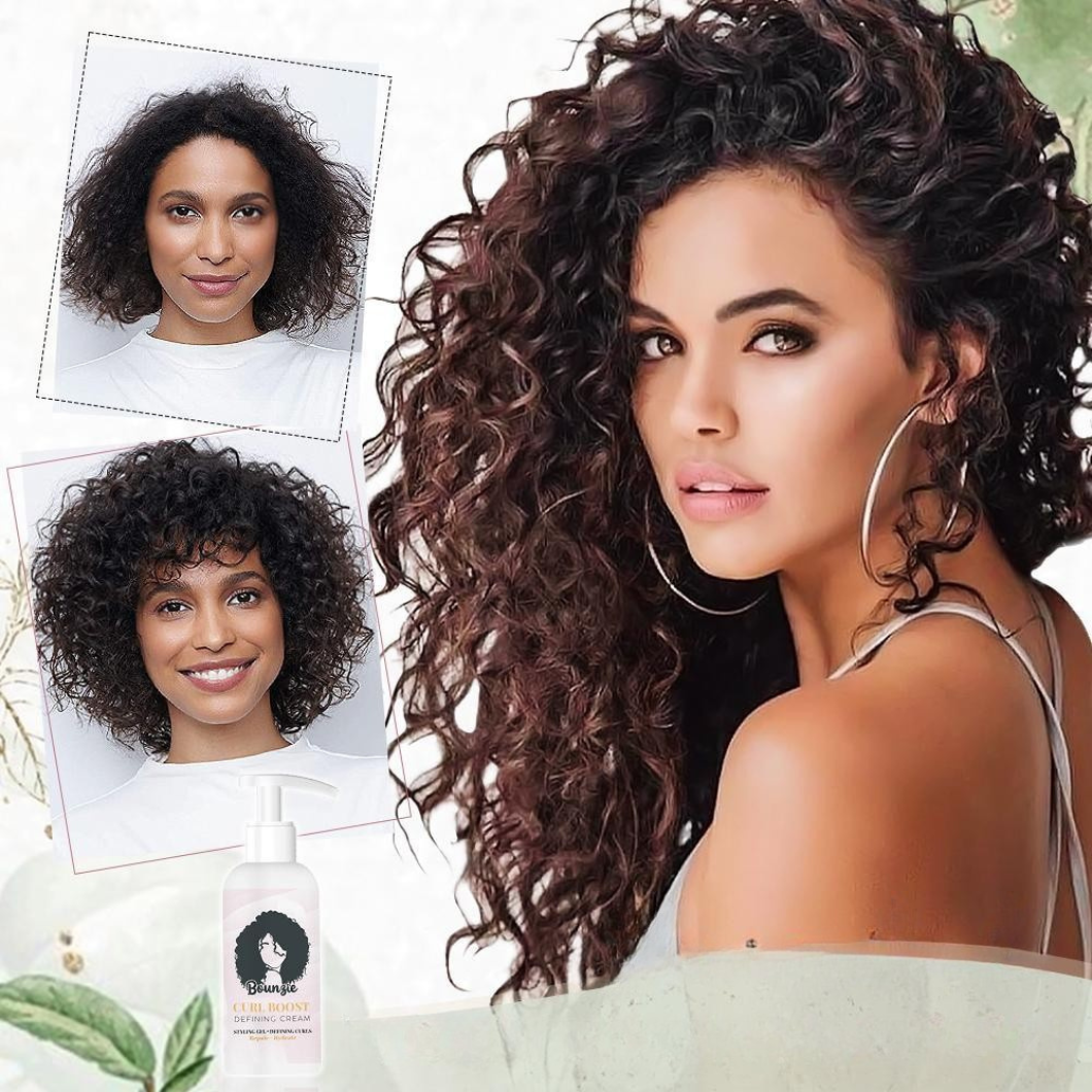 Eine Tube Locken Styling Creme für definiertes lockiges Haar, sofortiges Volumen & Frizz Kontrolle.